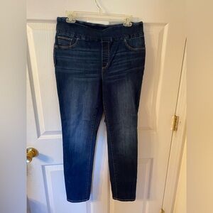 Chico's Dark Blue Jeggings Size 10 Regular